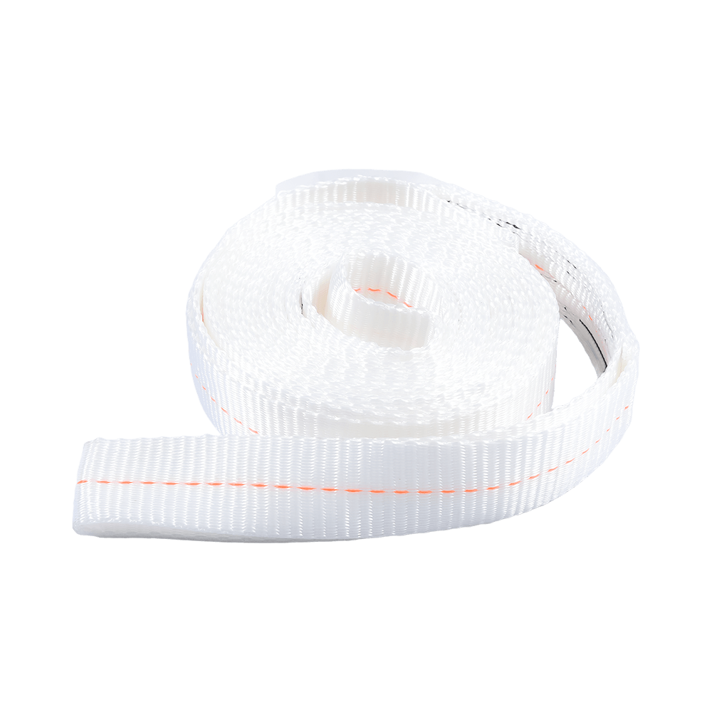 Élingue sans fin de levage plat doux tissé en polyester