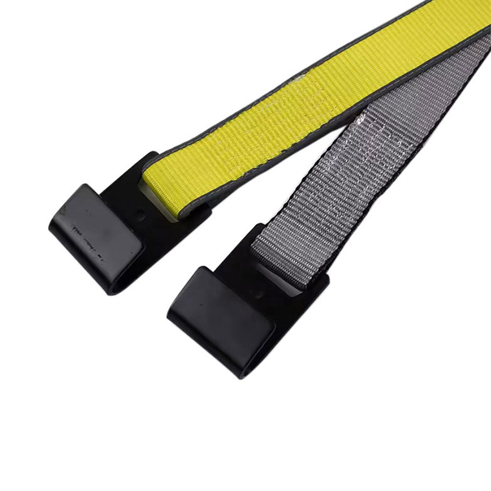 Sangle de treuil de remorque robuste de 2 po x 30 pi avec crochet plat
