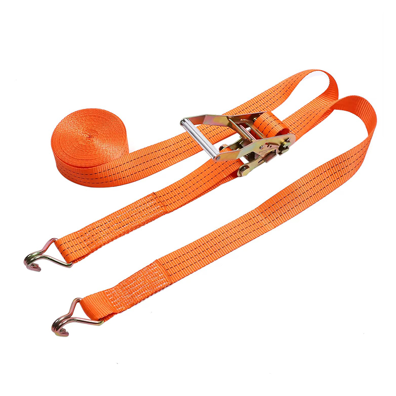 Sangle d'arrimage de cargaison de cliquet de poignée standard de zinc de Colorer de 38mm 3t