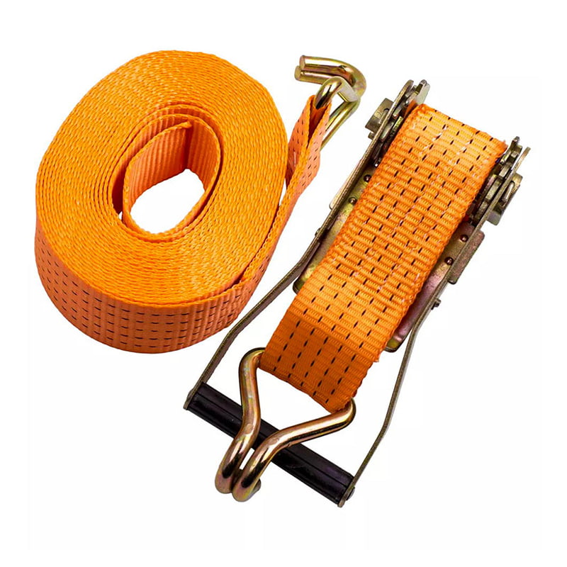 ceinture de charge d'arrimage de cargaison de polyester de camion de transport résistant de 50mm 5t