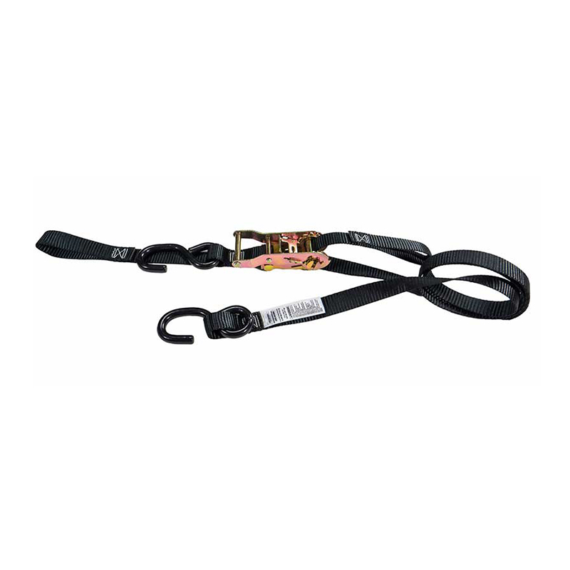 Sangle à cliquet pour mini moto 1'' X 7' avec crochets en S