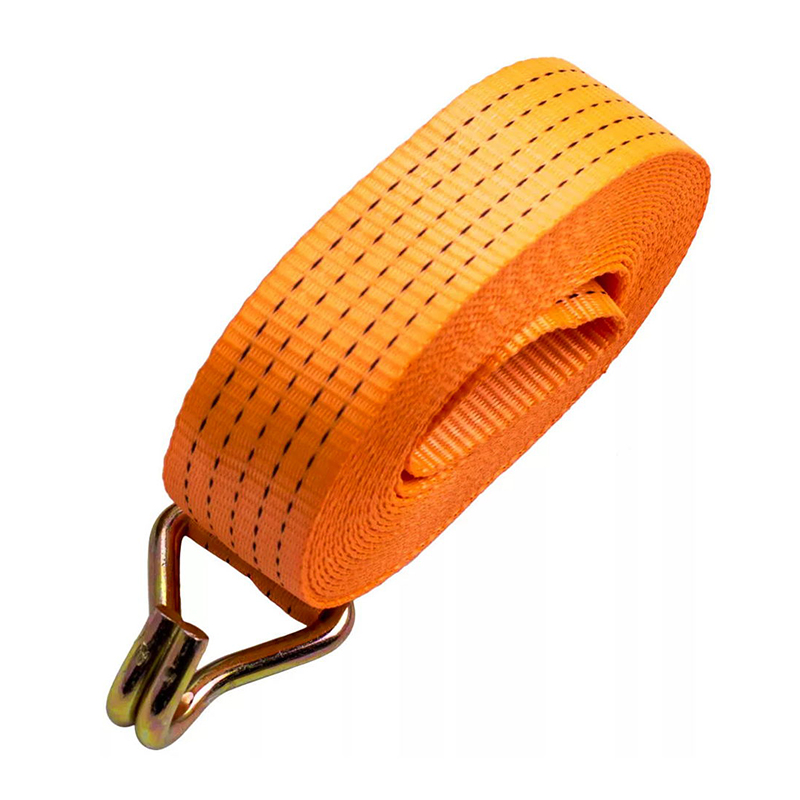 ceinture de charge d'arrimage de cargaison de polyester de camion de transport résistant de 50mm 5t
