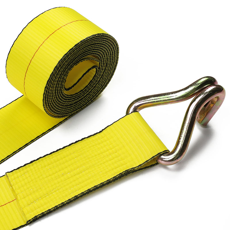 Sangle d'arrimage à cliquet de cargaison de sangle de polyester à haute résistance de 3 pouces