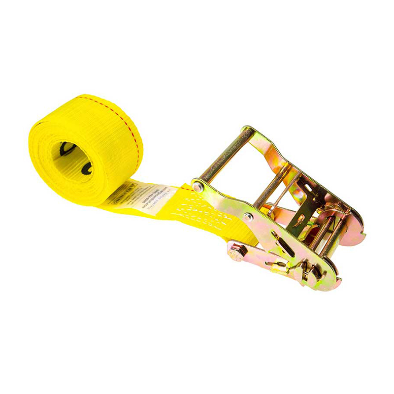 Sangle à cliquet sans fin jaune The Force 2 X 10'