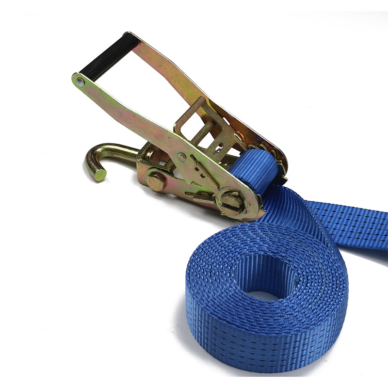 Les crochets pivotants et les blocs en caoutchouc à sangle à cliquet robuste de 2 pouces