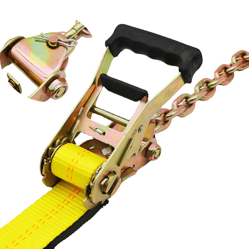 La sangle de levage de roue 10 000 lb, sangle Lasso avec chaîne