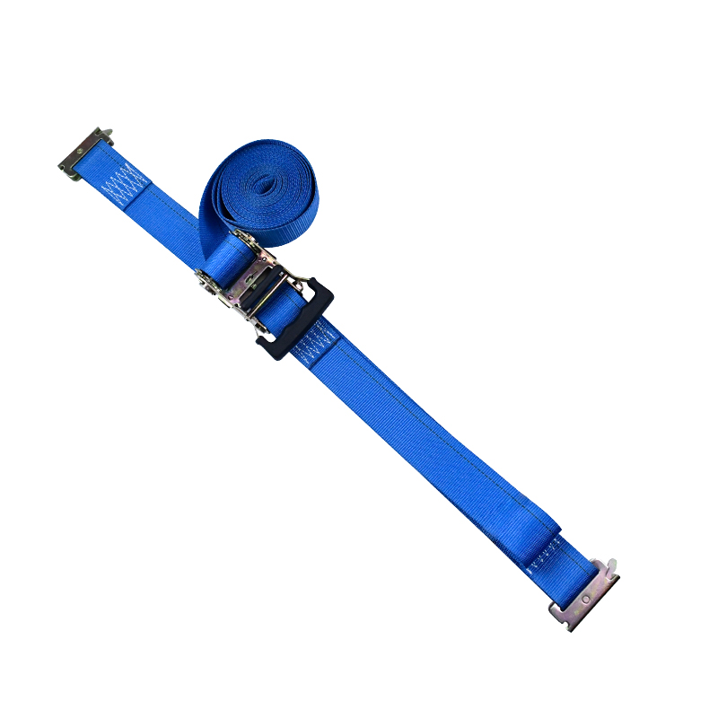 La sangle à cliquet E-Track standard de 2'' X 12' à extrémité fixe de 4'