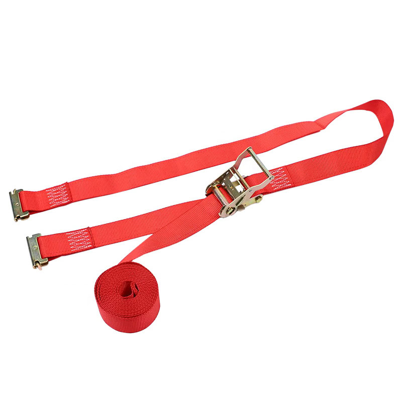 La sangle à cliquet E-Track rouge 2'' X 12'