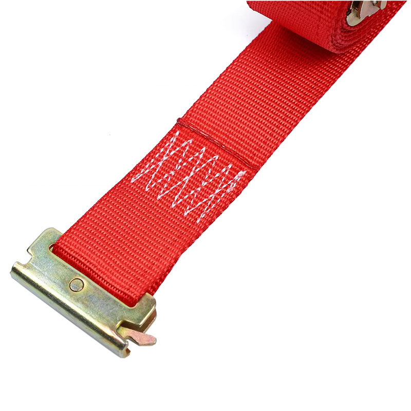 La sangle à cliquet E-Track rouge 2'' X 12'